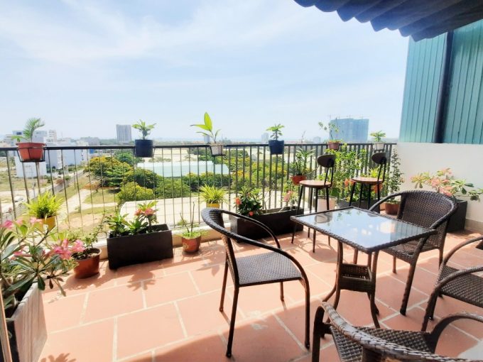 Two bedroom apartment for rent in Da Nang - rooftop