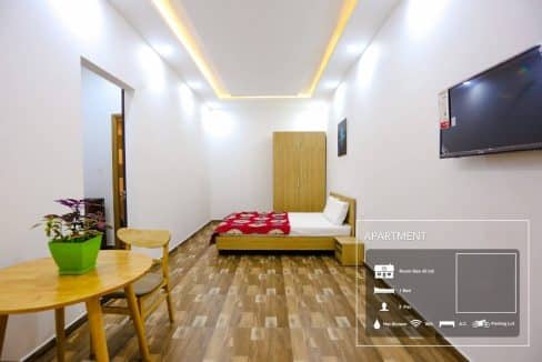 One bedroom apartment for rent in Ngu Hanh Son District, Da Nang A475S.3 - Vietforent