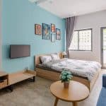 New, modern studio apartment for rent in Son Tra close to My Khe beach, Da Nang A464S