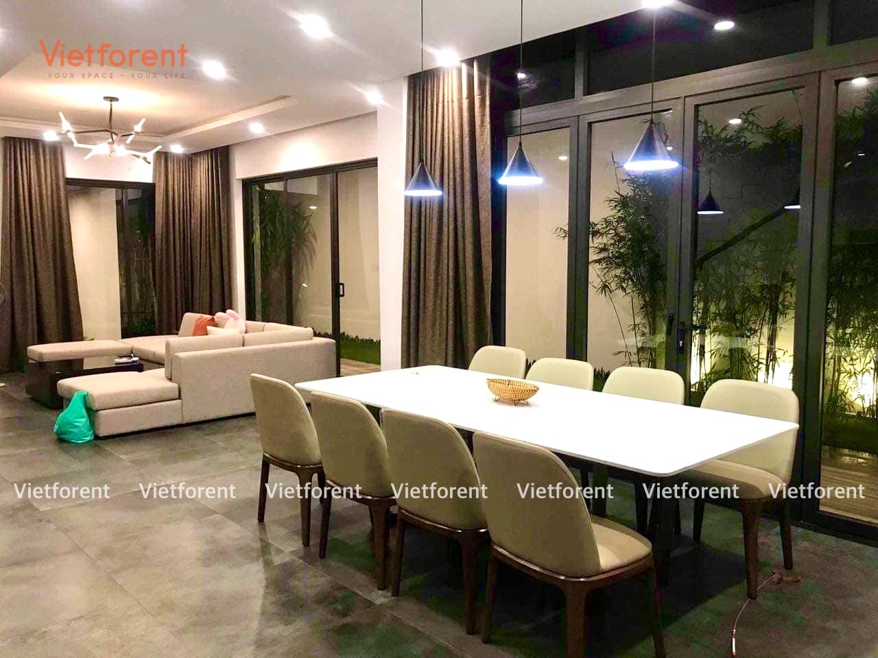 New Luxury 5Bedrooms Villa For Rent In Nam Viet A Area- Da Nang