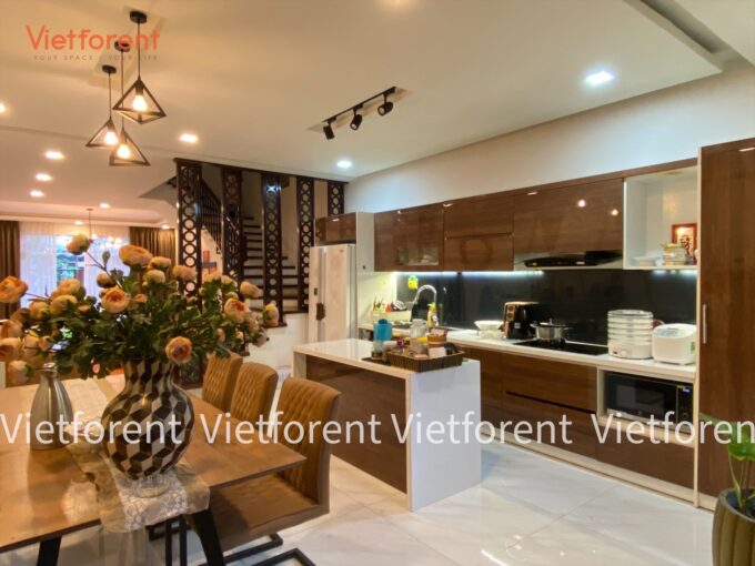 Nice house for rent with 4 floors, near Pham Van Dong beach, in Son Tra, Da Nang H219S