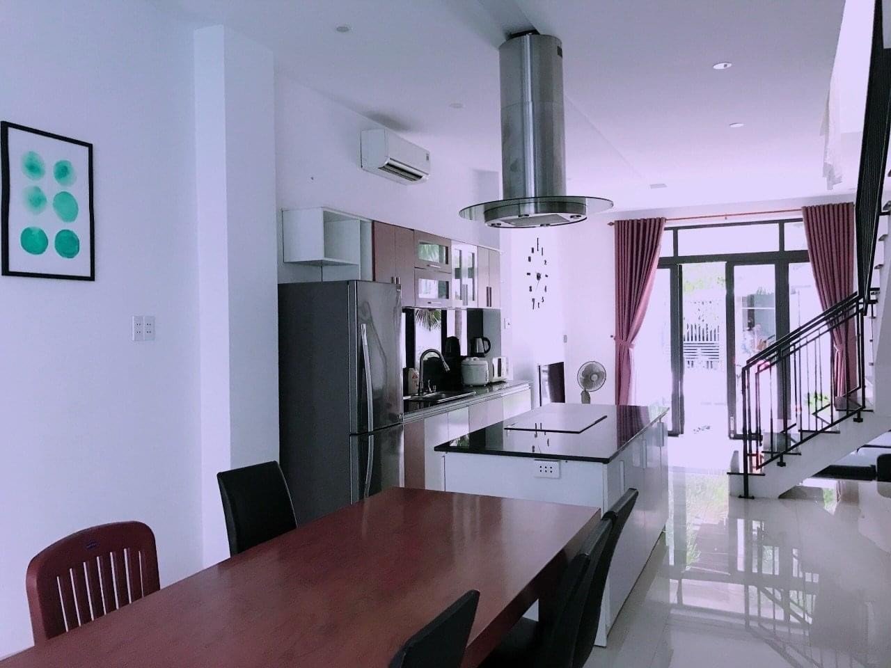 A nice villa with 2 bedrooms for rent in An Thuong area, Da Nang, V111N