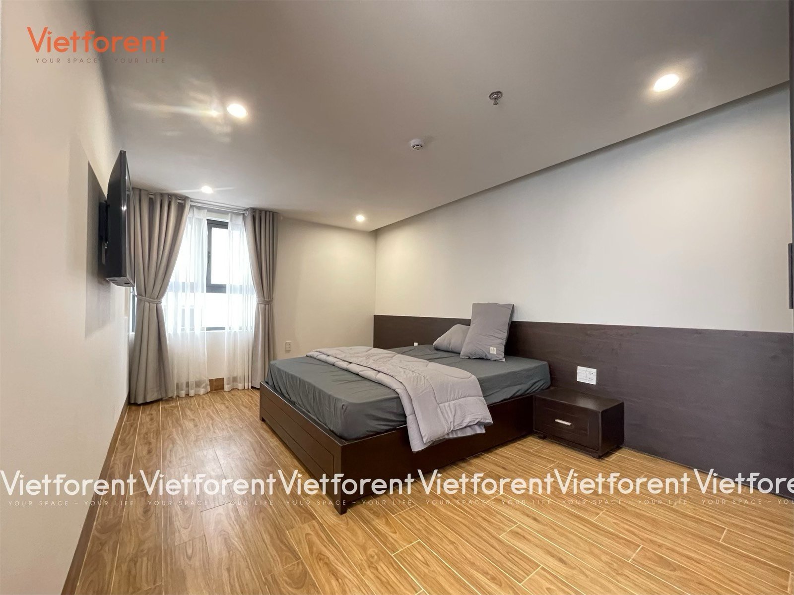 A big studio apartment for rent in My An area, Da Nang, A548N
